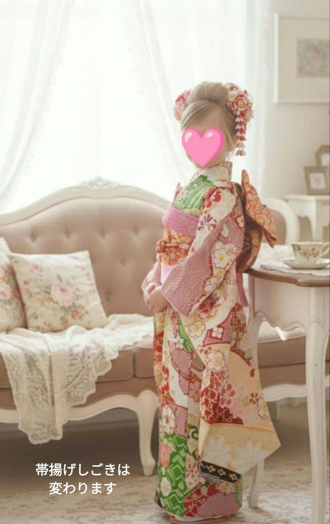 新品☆式部浪漫着物と作り帯フルセット