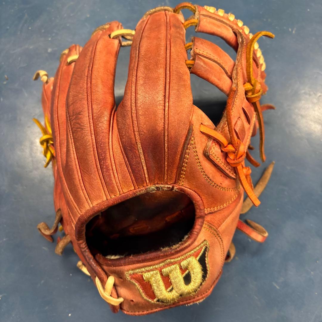 Wilson 赤 硬式グローブ