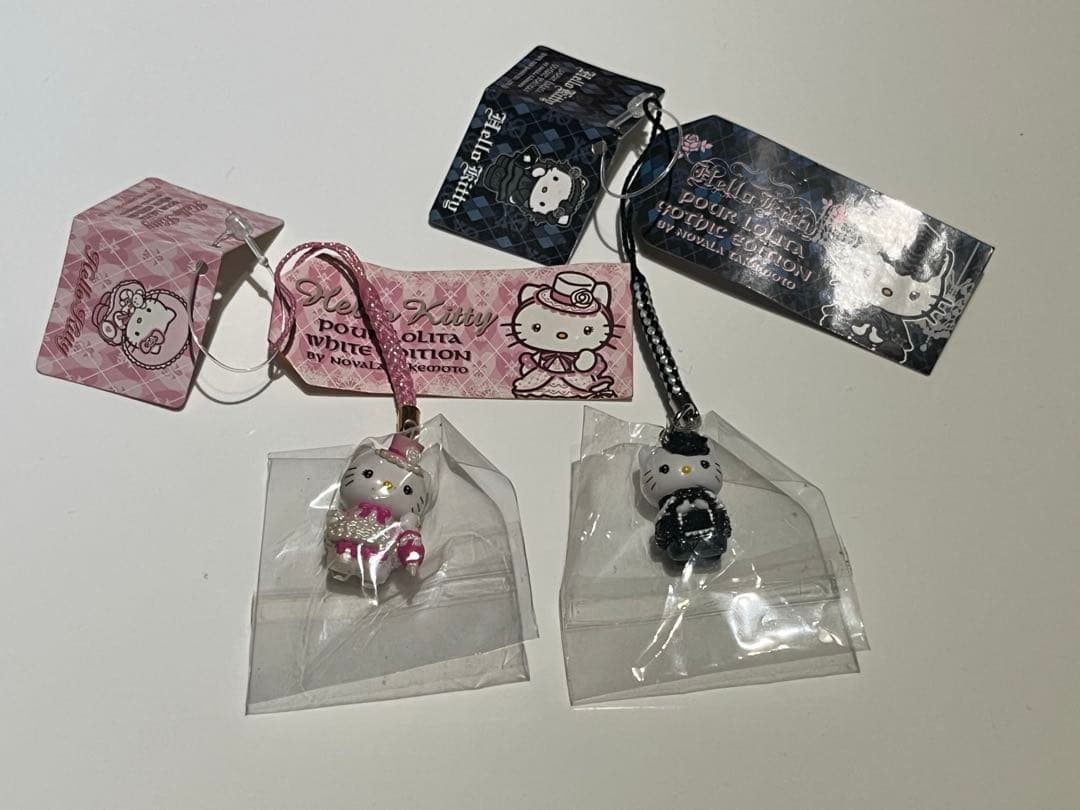 ハローキティ ストラップ 獄本野ばら