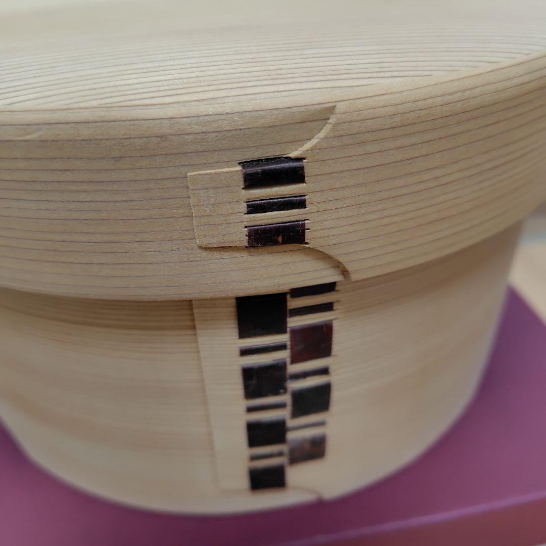 新品未使用✾栗久✾おひつ　5合　曲げわっぱ　グッドデザイン賞