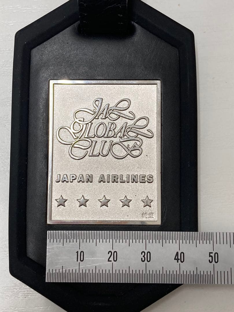 h*2様 JAL FiveStar 最高ステイタス 純銀 JGCネームプレート