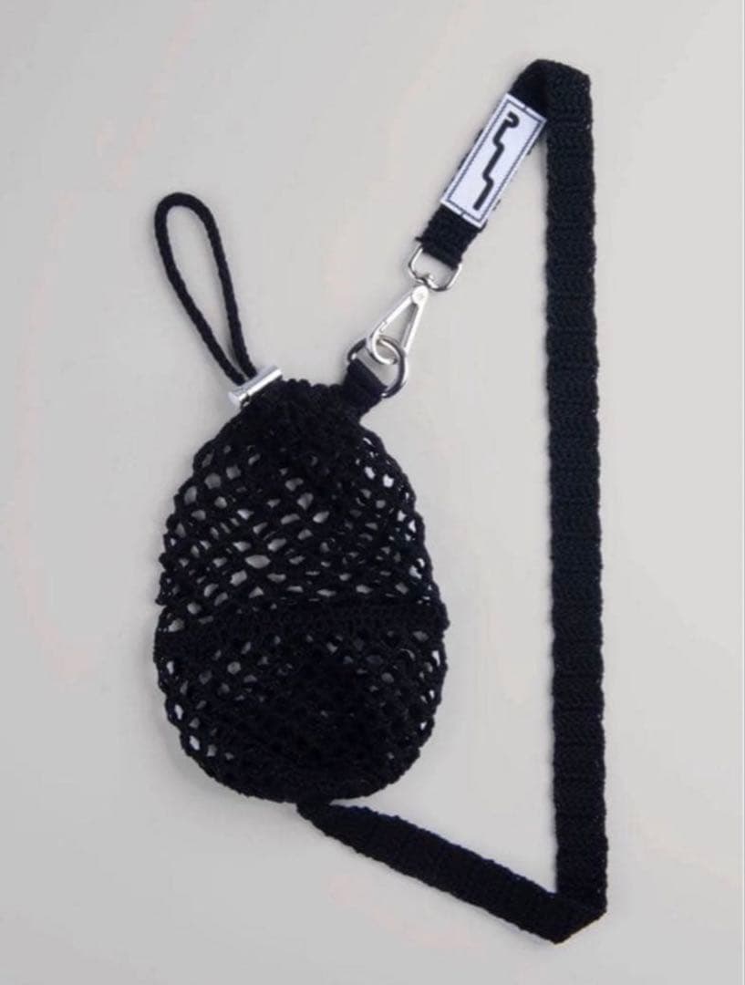 ショルダーバッグ SSU Mesh Crossbody Bag Black