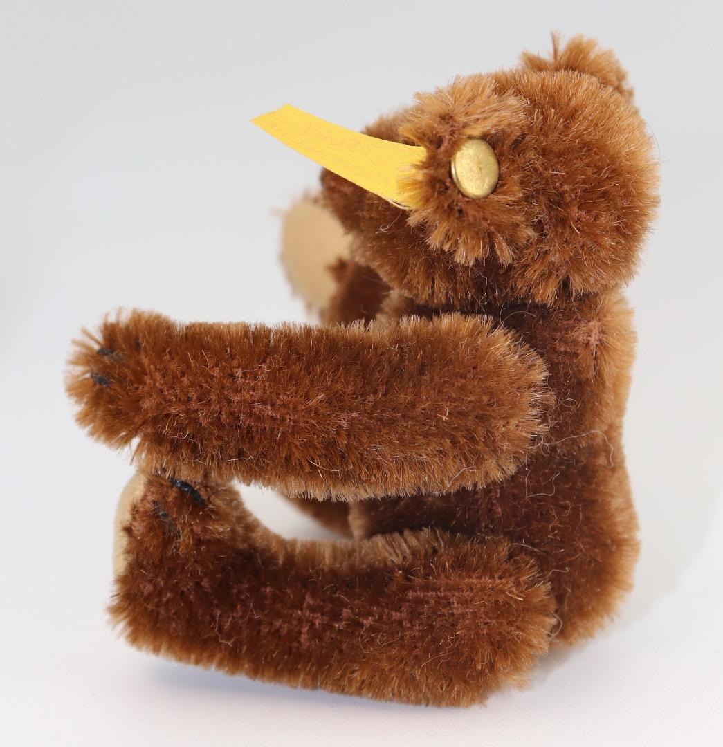 Steiff テディベア ダーク・ブラウン1909年レプリカ・テディ9cm E