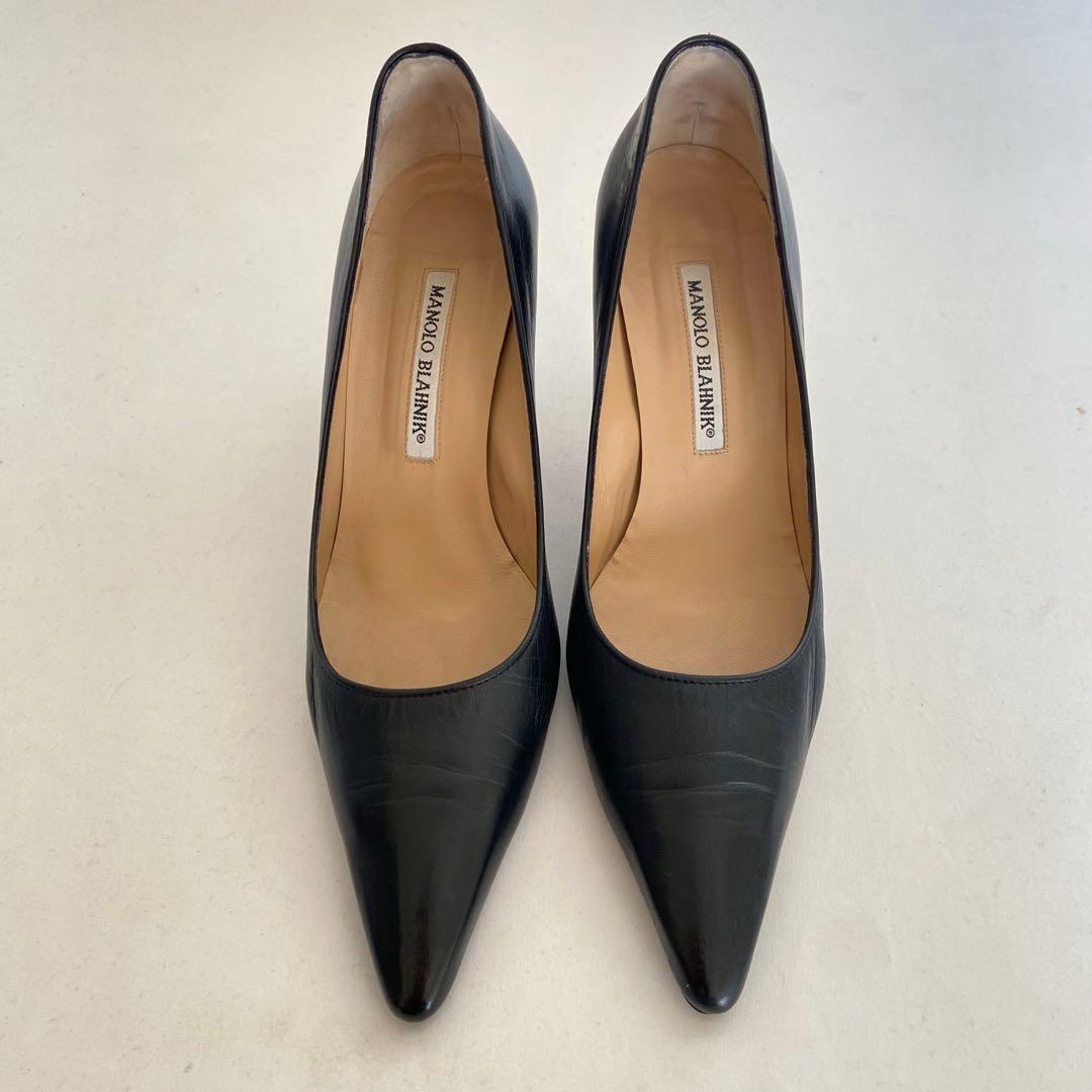 極美品✨Manolo Blahnik マノロブラニク BBパンプス 黒 38