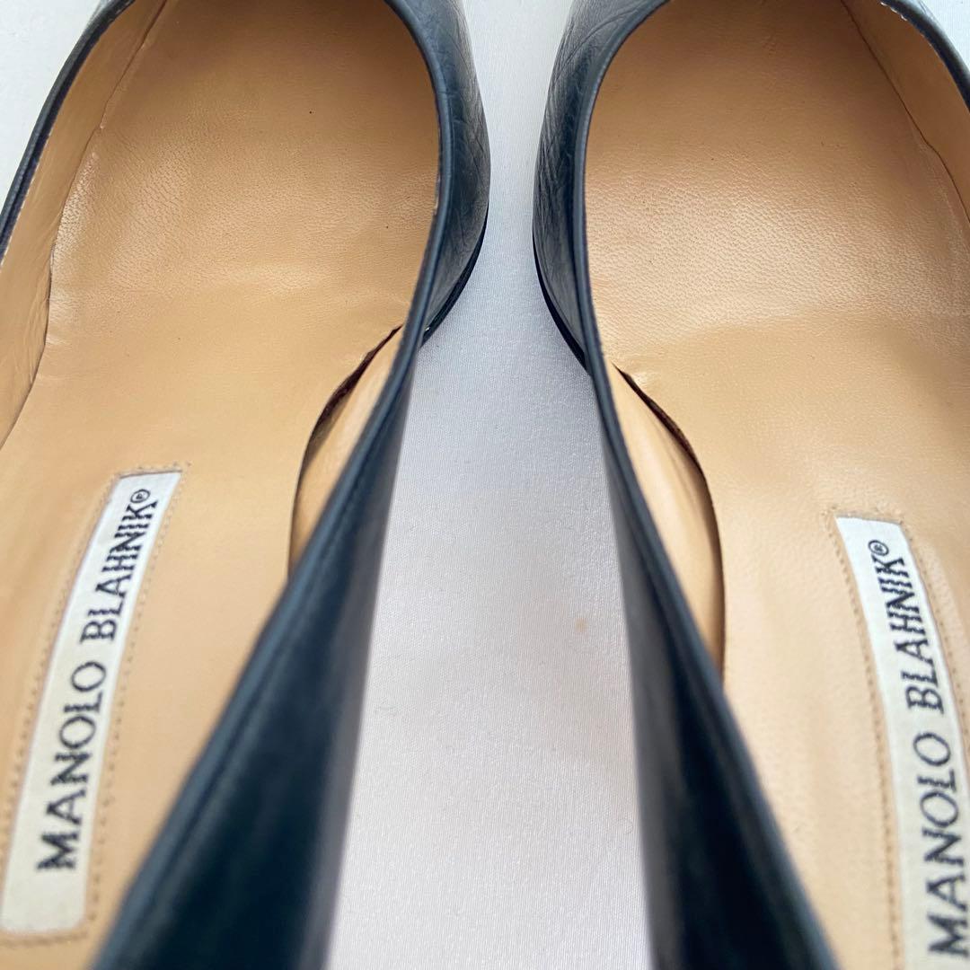 極美品✨Manolo Blahnik マノロブラニク BBパンプス 黒 38