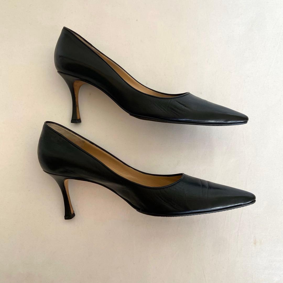 極美品✨Manolo Blahnik マノロブラニク BBパンプス 黒 38