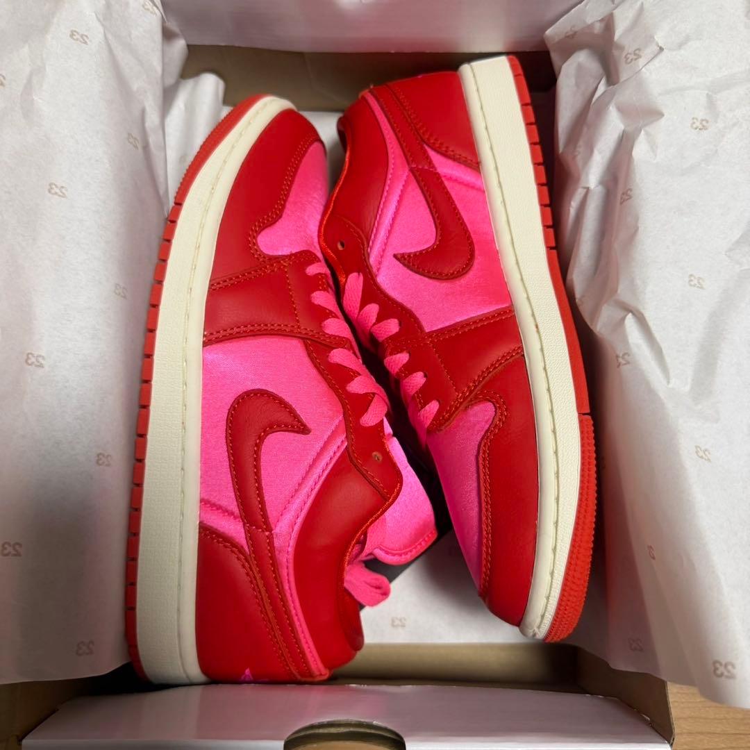 Nike Air Jordan 1 Low ピンク/レッド 26.0cm