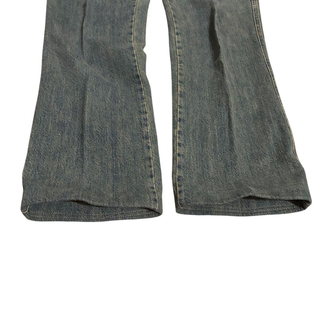 CHANEL シャネル デニムパンツ ベルト付 コットン レディース 40 美品