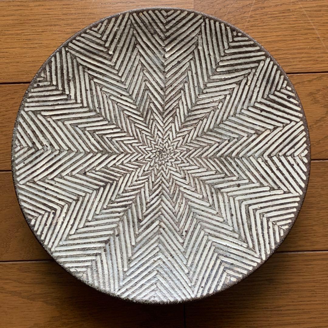 池田大介　ヘリンボーン7寸皿　価格交渉可