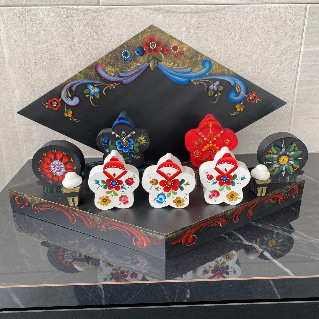 トールペイント　おひなさま