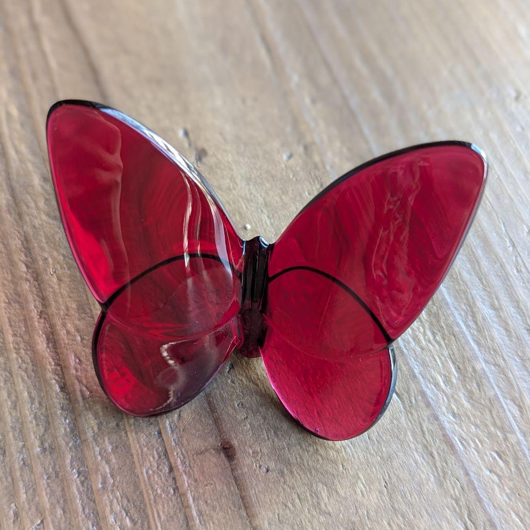 ケンタロウ＊ 極美品・バカラ・ラッキーバタフライ