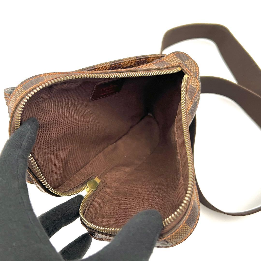 【専用】ルイヴィトン ダミエ ジェロニモス ショルダーバッグ ボディバッグ　茶色