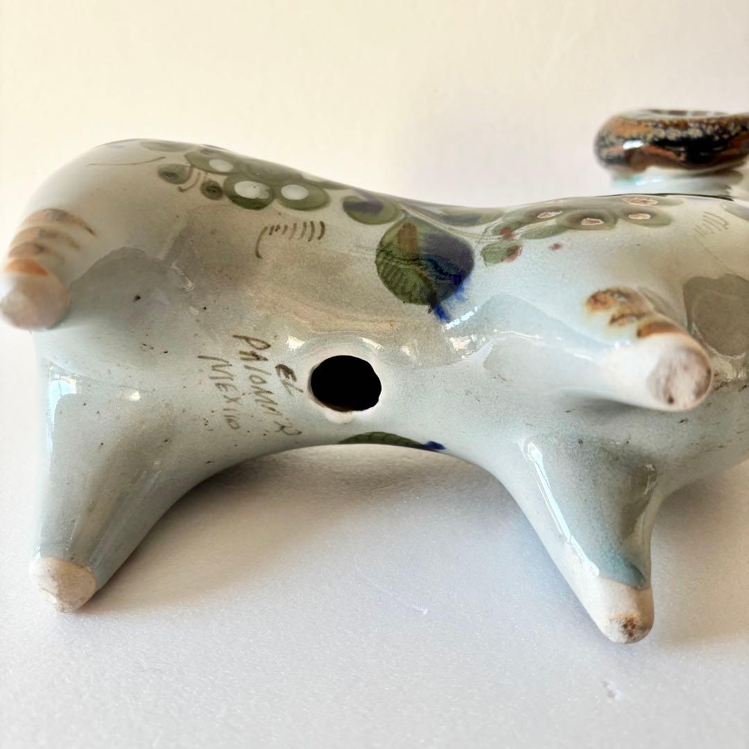 EL PALOMAR トナラ焼 羊像 / Tonala Folk Art