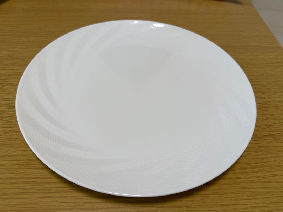 NARUMI ボーンチャイナ ホワイトプレート 12枚セット