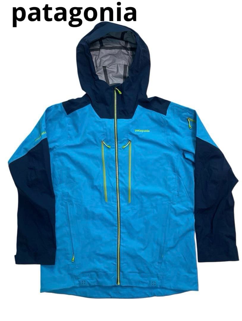美品　patagonia / パタゴニア　シェルジャケット　ブルー　L