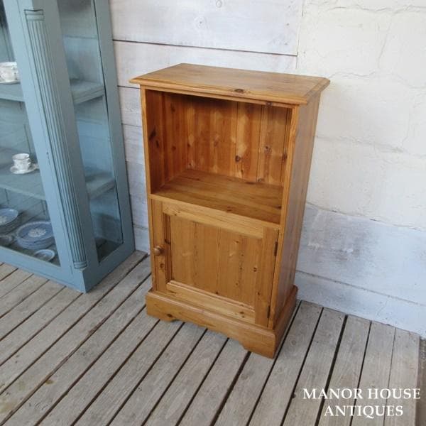 イギリス アンティーク 家具 パイン キャビネットブックケース 本棚 6079e