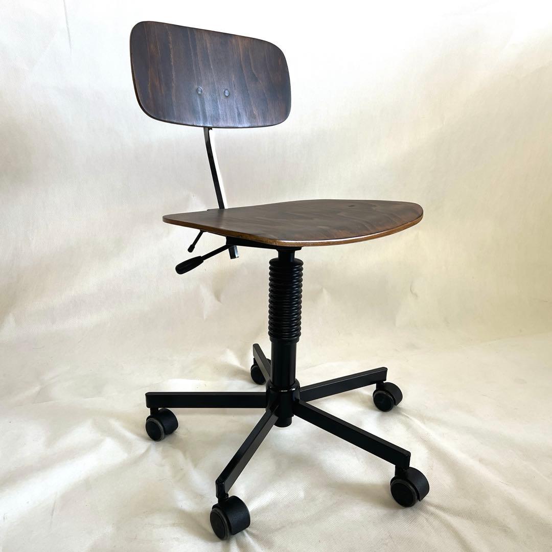 ラバミチェア・STOLE-112・デンマーク 濃い茶色・プライウッド