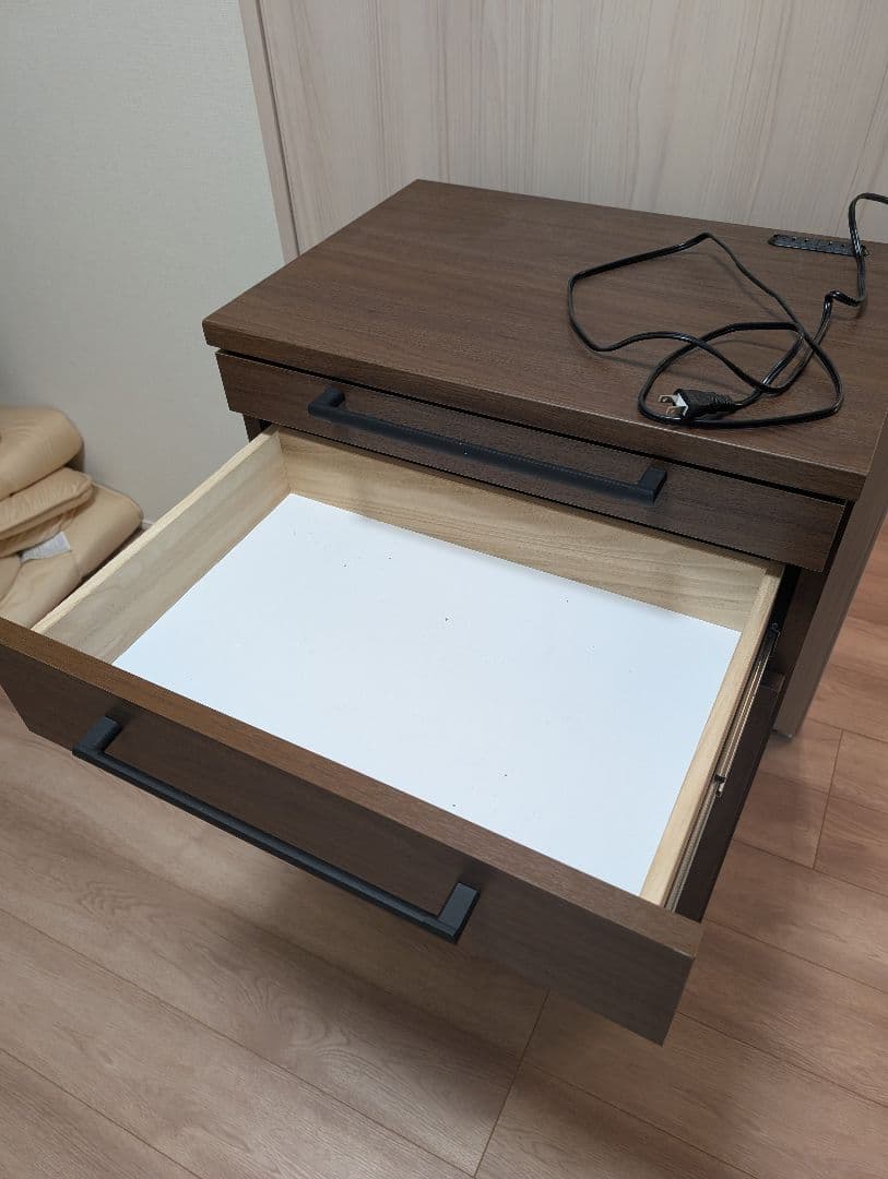 ブラウンウッド調 キッチンカウンター