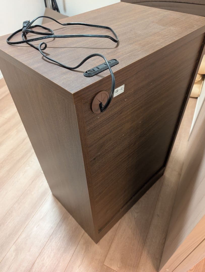 ブラウンウッド調 キッチンカウンター