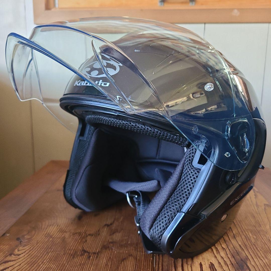 Kabuto ジェットヘルメット ブラック エクシード2