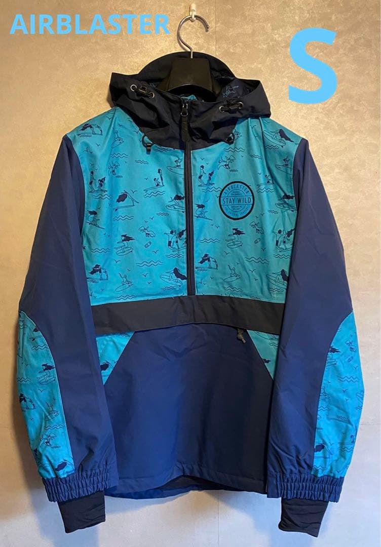 エアブラスター トレンチオーバー ジャケット サーフ柄