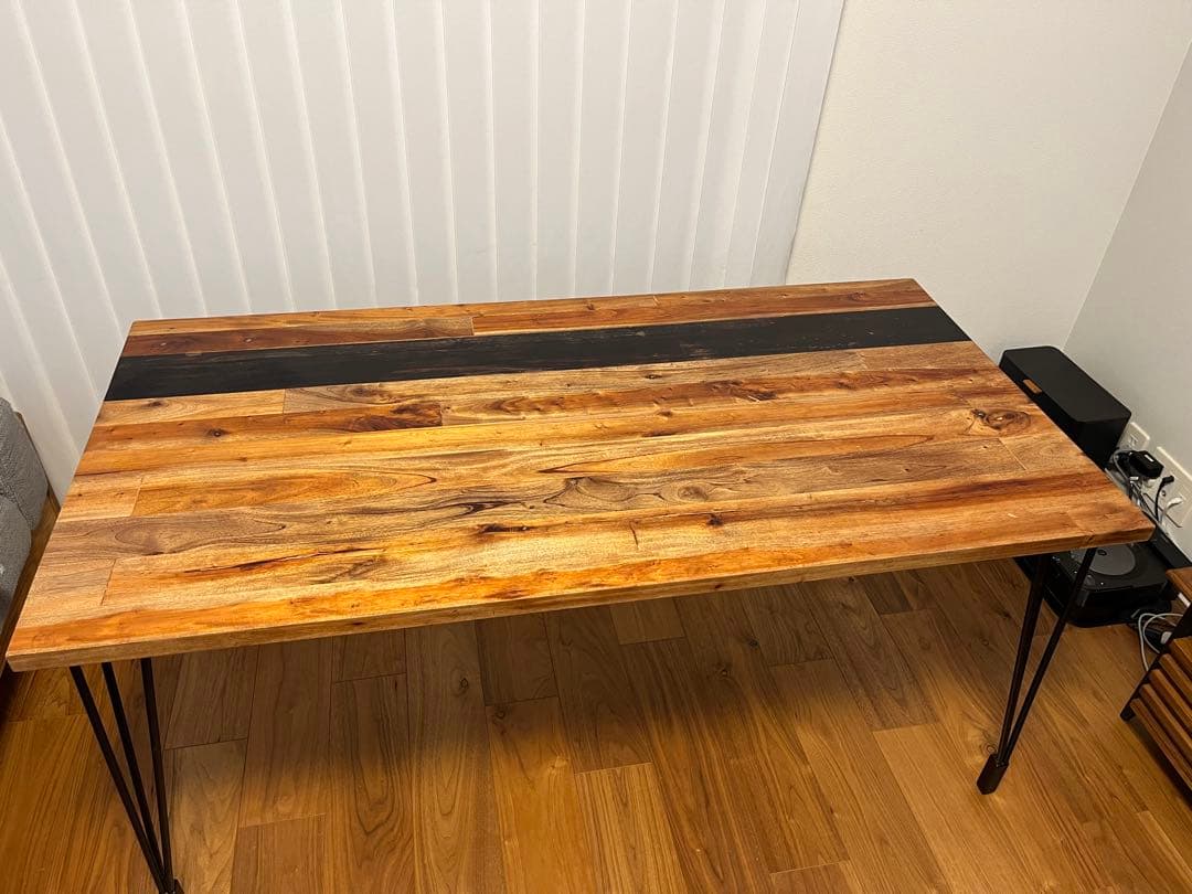 150cm幅 木製ダイニングテーブル　引き取りも可能
