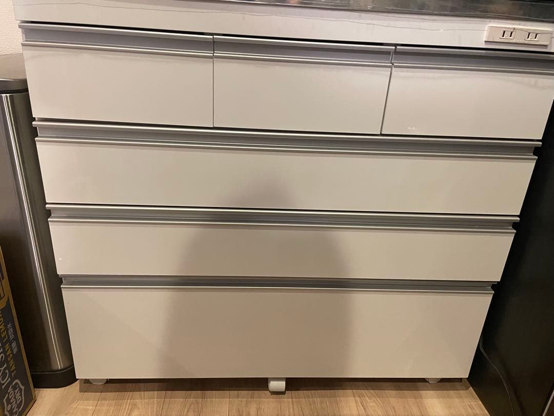 ホワイトキッチン収納 90cmタイプ