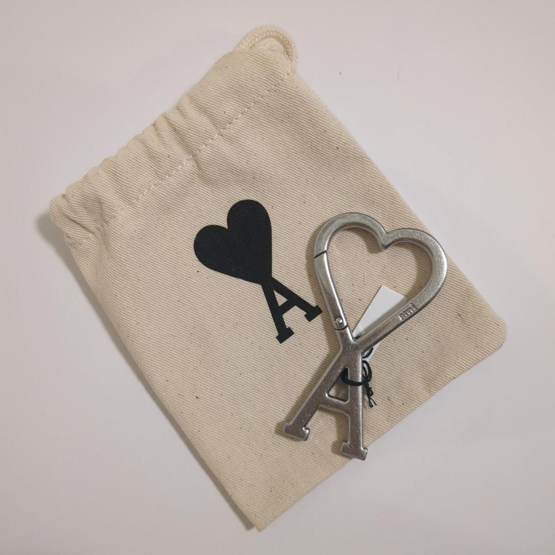 【新品正規品★】AMI PARIS/Ami de Coeur フック キーリング