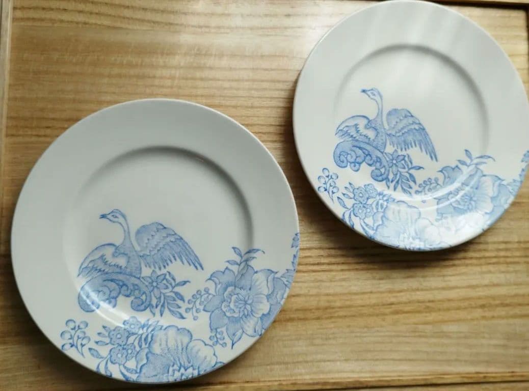 バーレイ レア アジアティックフェザンツ　18cmプレート　2枚セット未使用