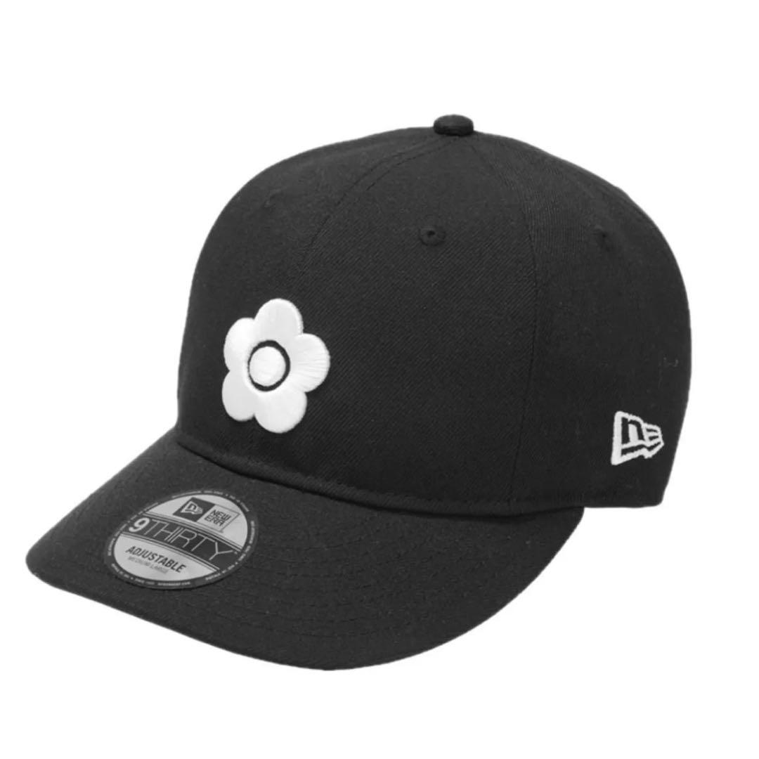 NEW ERA(R) × MARY QUANT BIGデイジー キャップ　黒