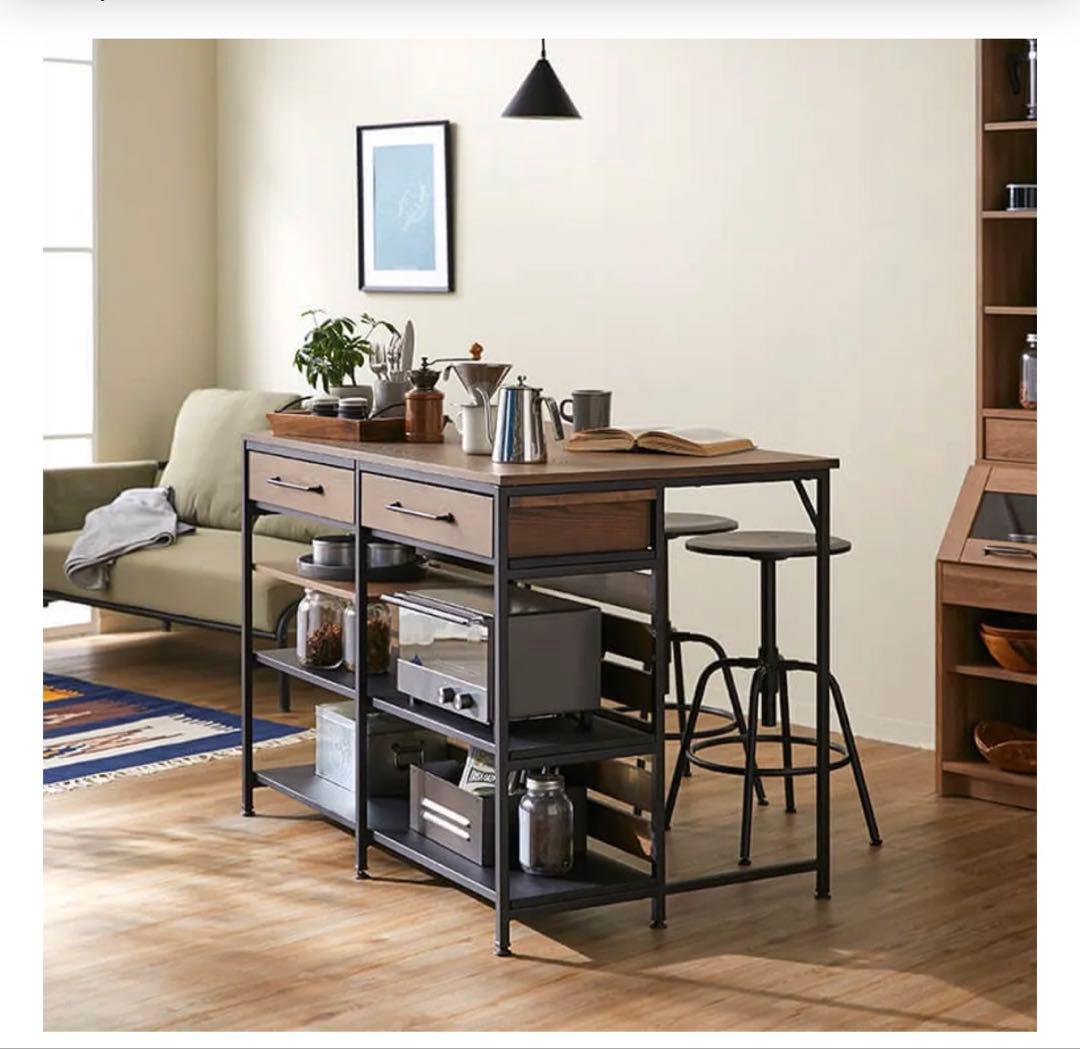 キッチンカウンター 幅120cm