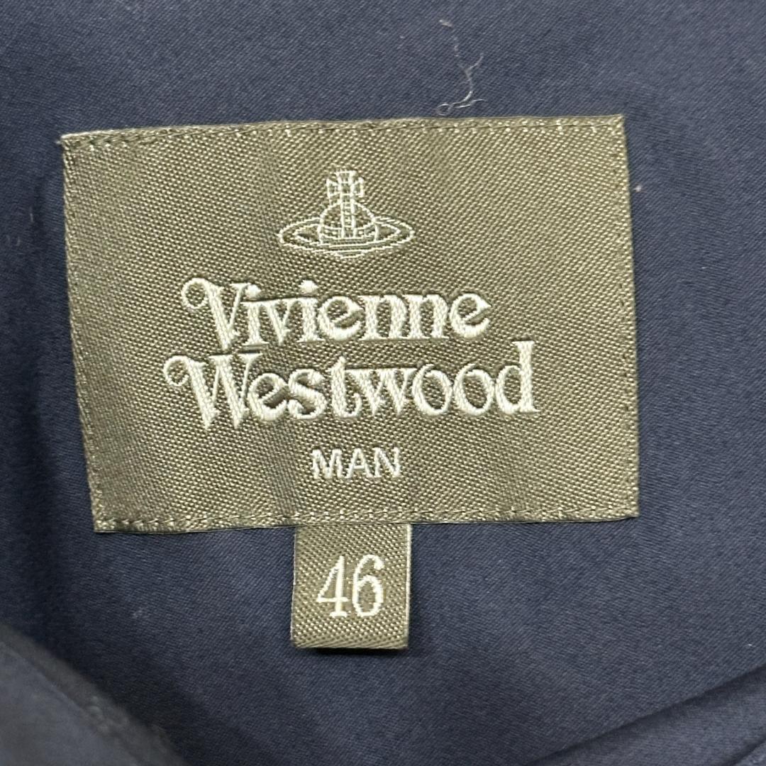 VivienneWestwood MAN アシンメトリーシャツ　46　WE291