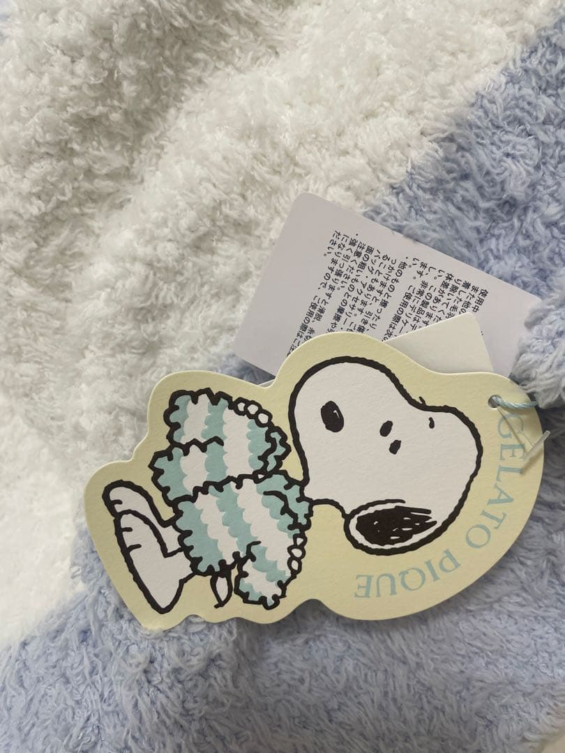 ジェラートピケ　スヌーピー　オリジナルアート ジャガードパーカー　M-Lサイズ