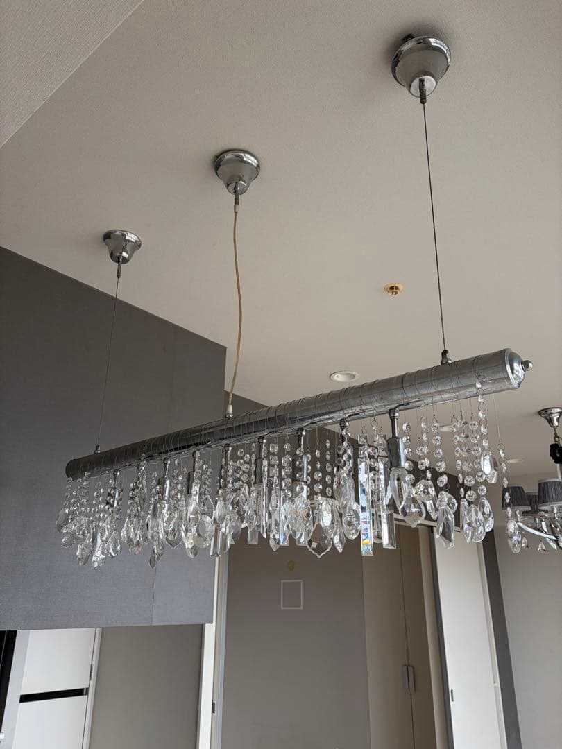 クリスタルシャンデリア吊り下げ式　クランカーLED 120