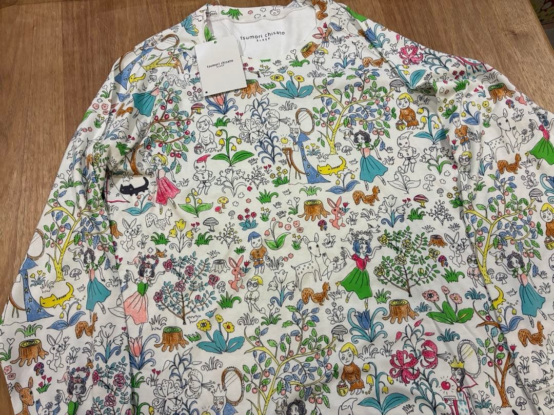 新品　ツモリチサト　パジャマ　レディースMサイズ　白雪姫