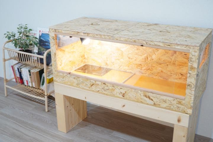 飼育ケージ　初！シートヒーター使用可能　●木製レール※送料無料