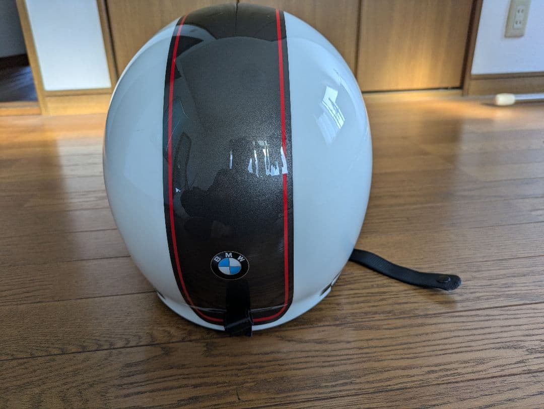  ジェットヘルメット ホワイト/ブラック/レッド