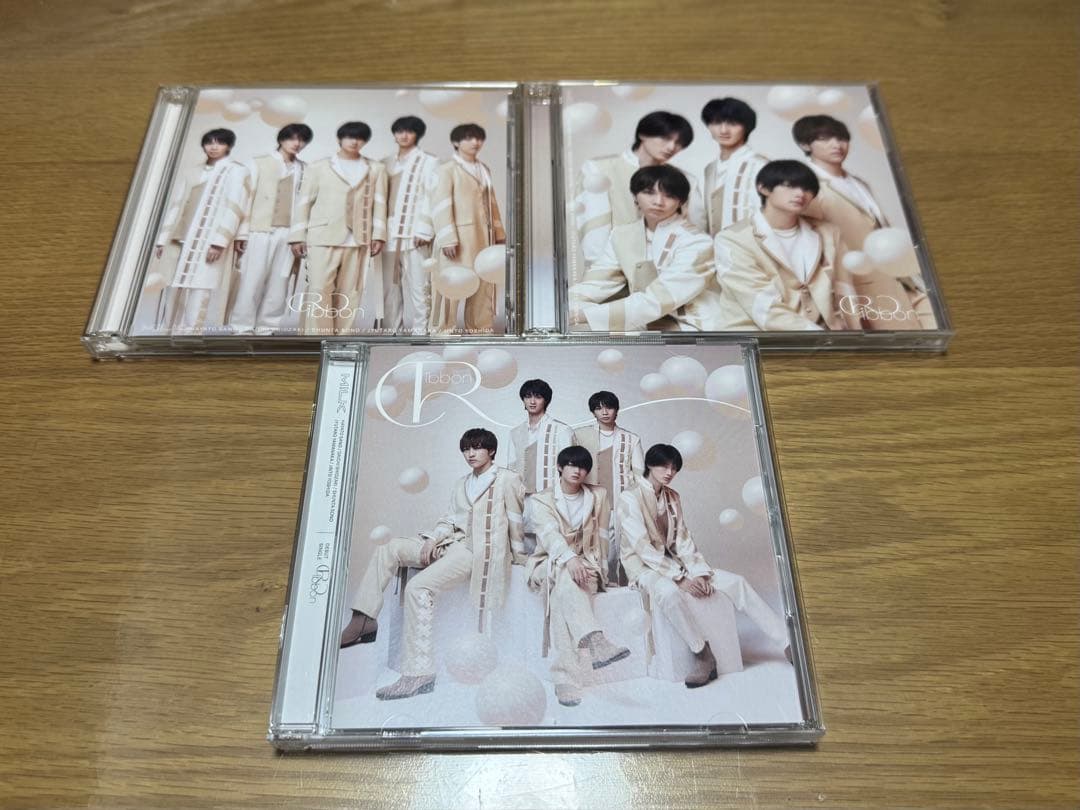 M!LK Ribbon 初回盤A B 通常盤 3枚セット