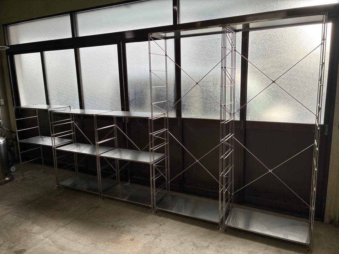 無印良品 ステンレスユニットシェルフ 5組