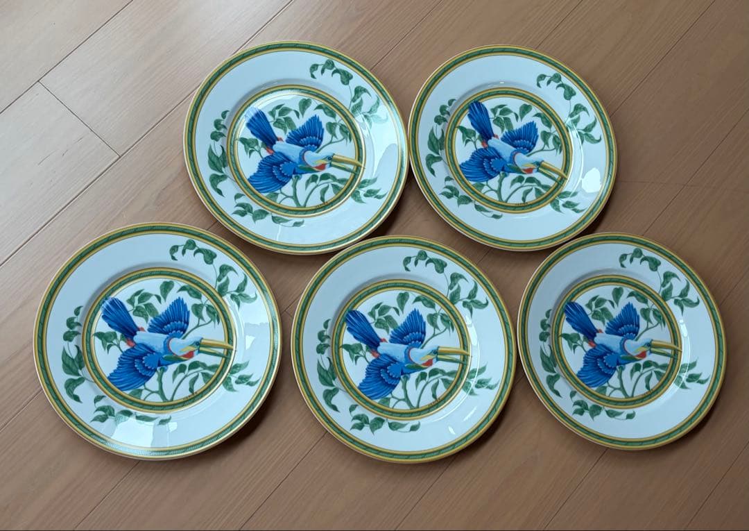 美品 エルメス トゥカン プレート 21.5cm