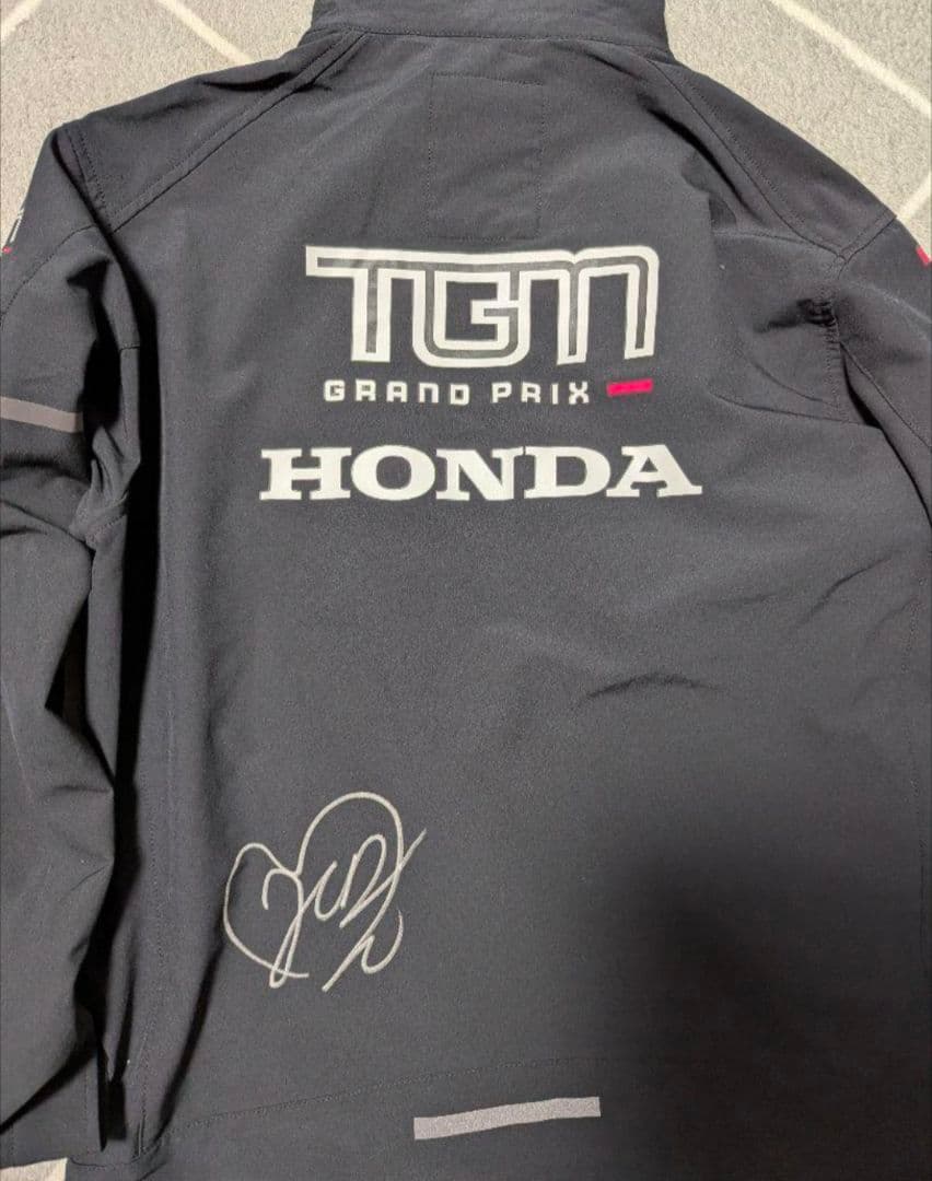 野田樹潤（juju）選手xTGM コラボ　長袖　ブルゾンLサイズ 直筆サイン入り