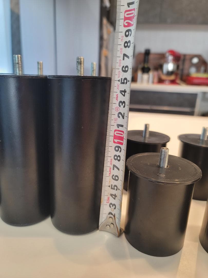 テンピュール　電動ベッド　脚のみ M8 ボルト