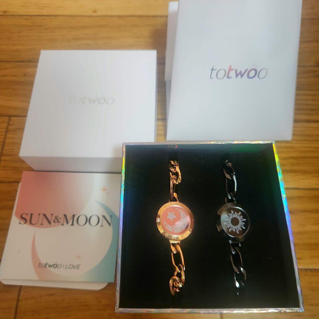 totwoo SUN&MOON ブレスレットボックス付き