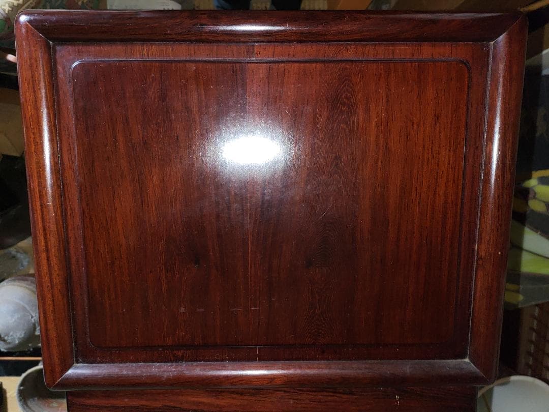 高級～★文机 書机 机／検索：紫檀 黒檀 北海道民芸家具 和風 座敷