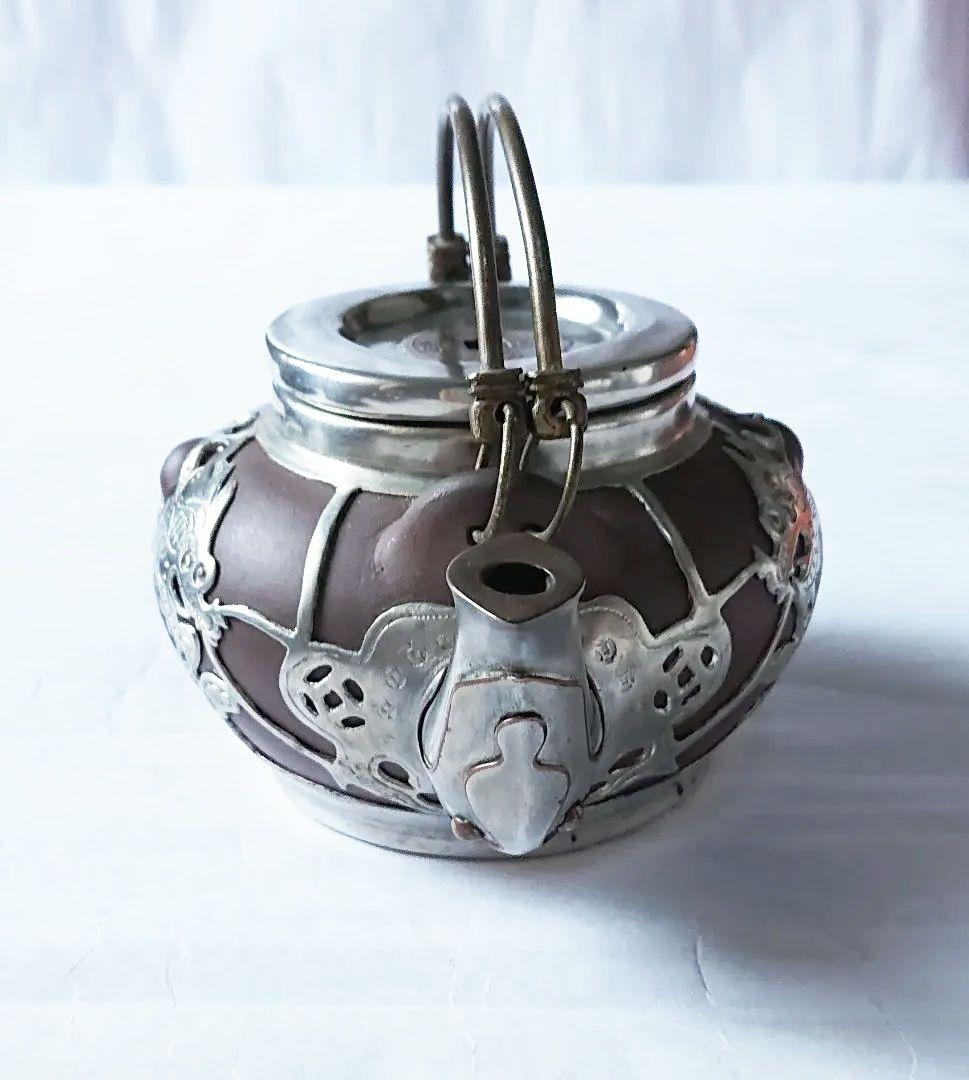 中国茶器セット カップ&ソーサー・急須 紫砂錫細工・装飾 威海新和城