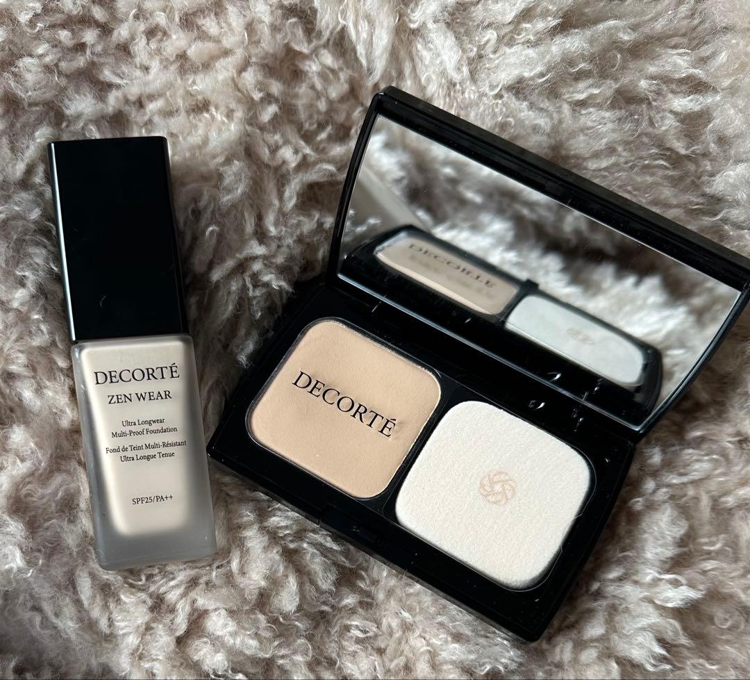 コスデコ　ゼンウェア　パウダーとリキッドセット