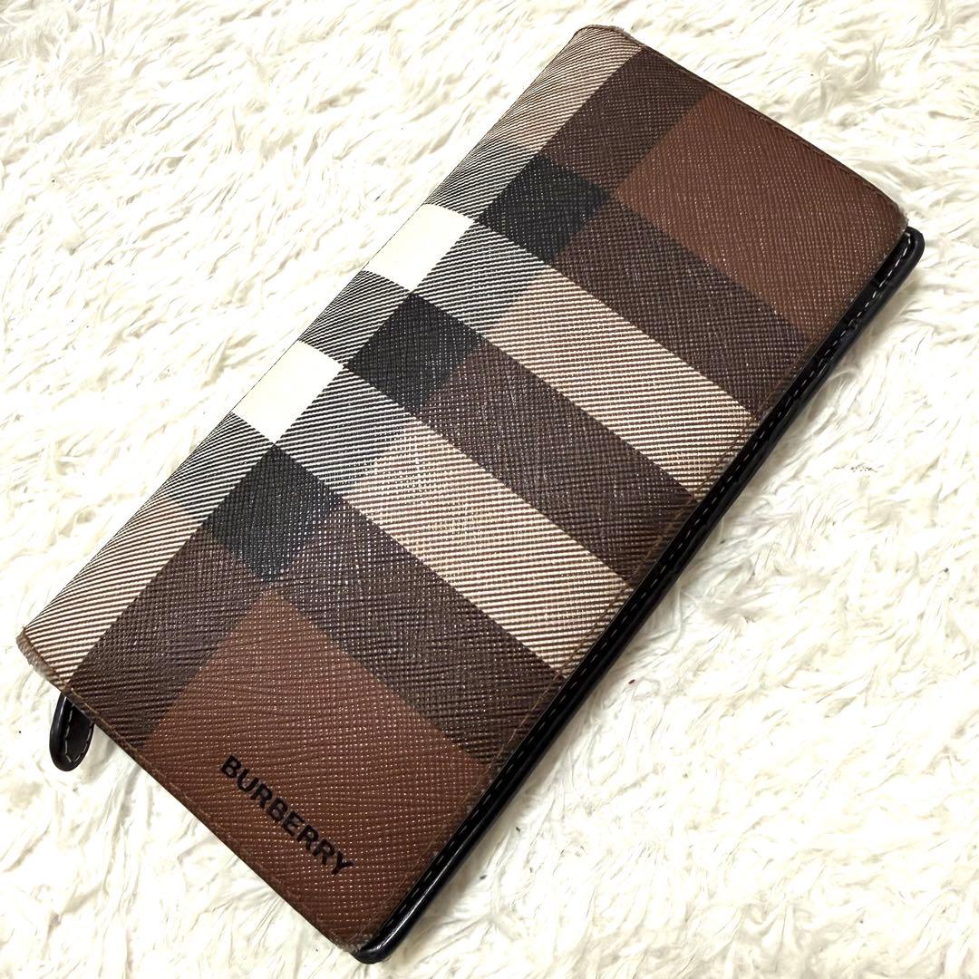 バーバリー　ノバチェック　財布