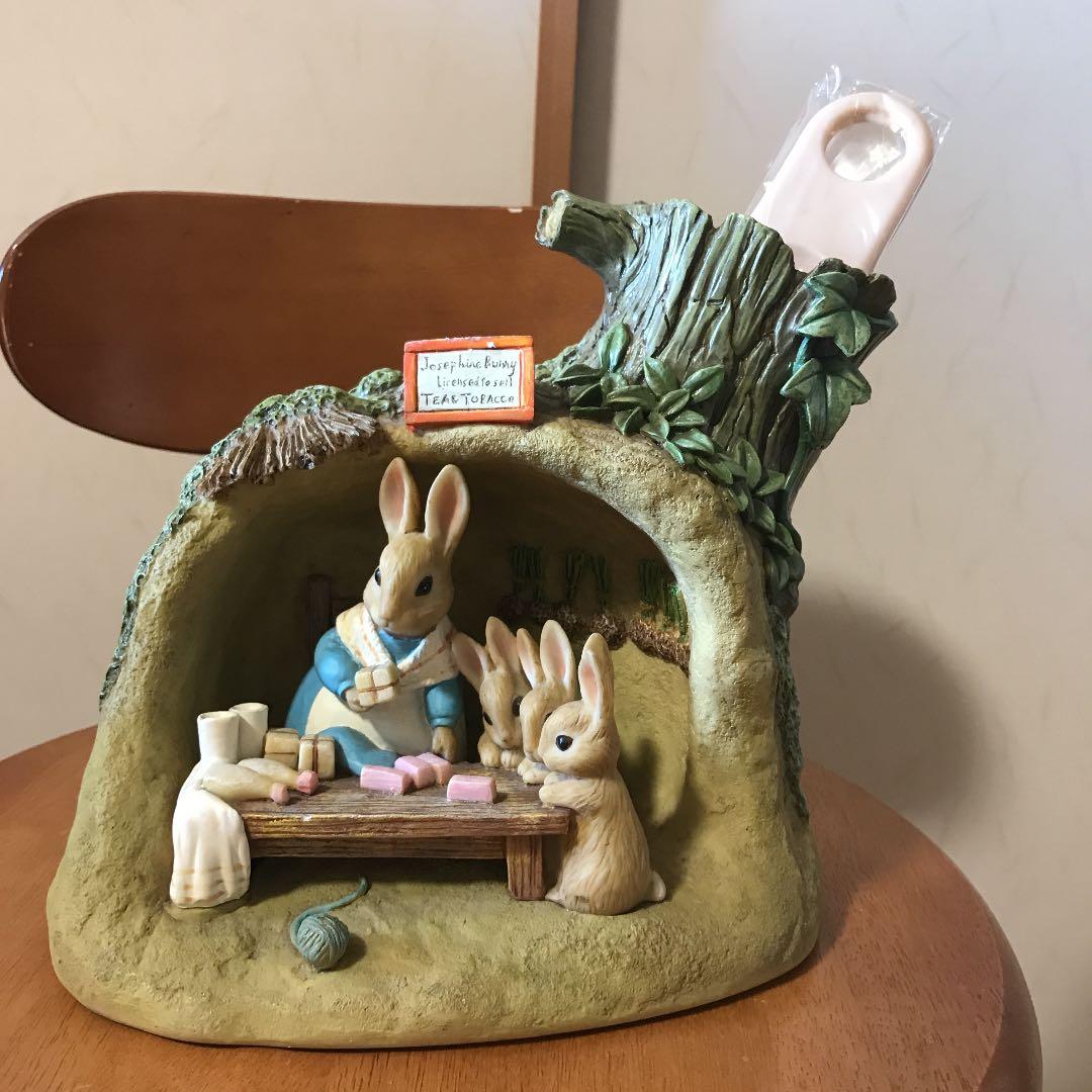 レア‼️ ピーターラビット　フィギュリン　靴べら入れ　シューホンホルダー