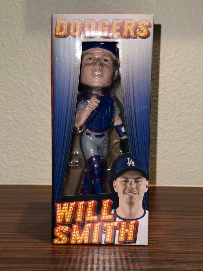 ウィル・スミス ボブルヘッドフィギュア ドジャース