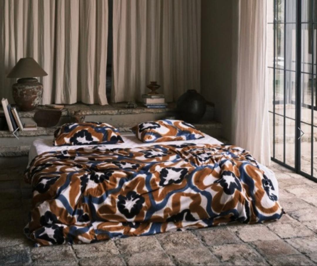 【SUKU 】セミダブル掛布団+枕カバー2枚セット Rhythm